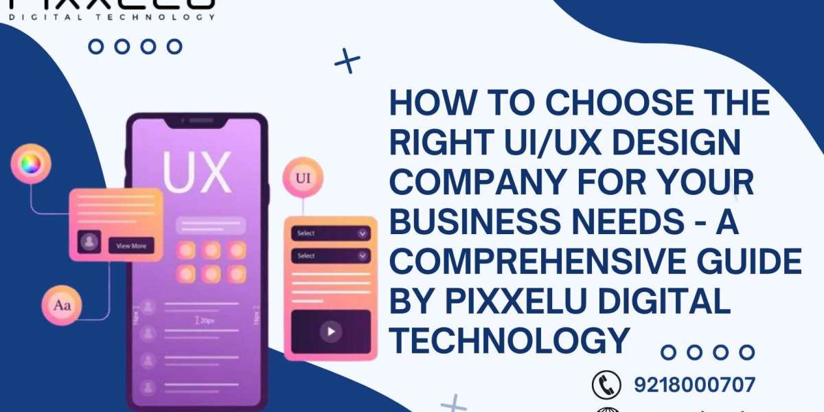 How to Choose the Right UI/UX Design Company for Your Business Needs - A Comprehensive Guide by Pixxelu Digital Technolo