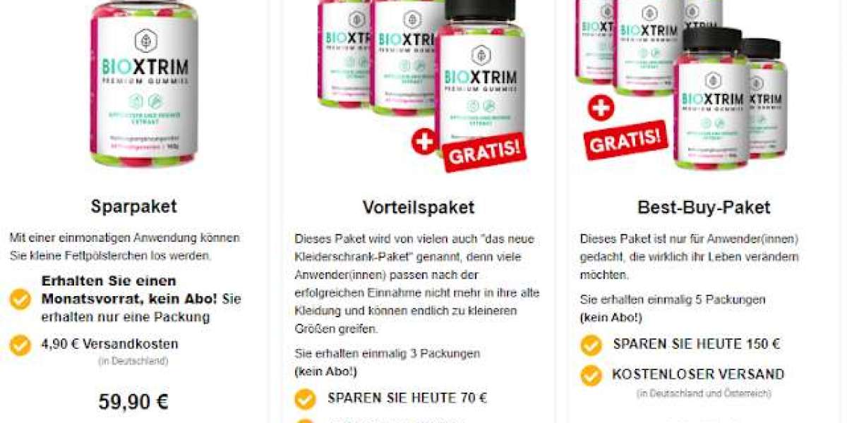 BioXtrim Deutschland: Gummibärchen zur Gewichtsabnahme, steigern den Stoffwechsel und die Energie