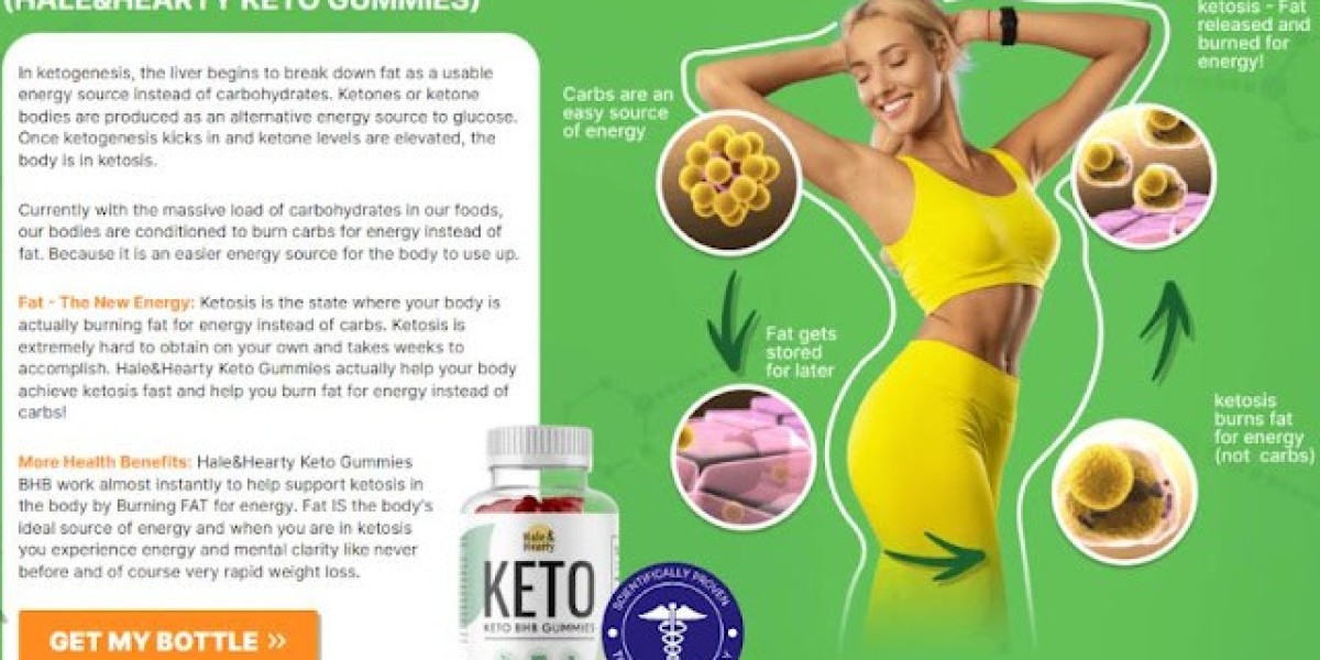 Hale & Hearty Keto Gummies (AU-NZ): Your Comprehensive Approach to Sustainable Weight Loss