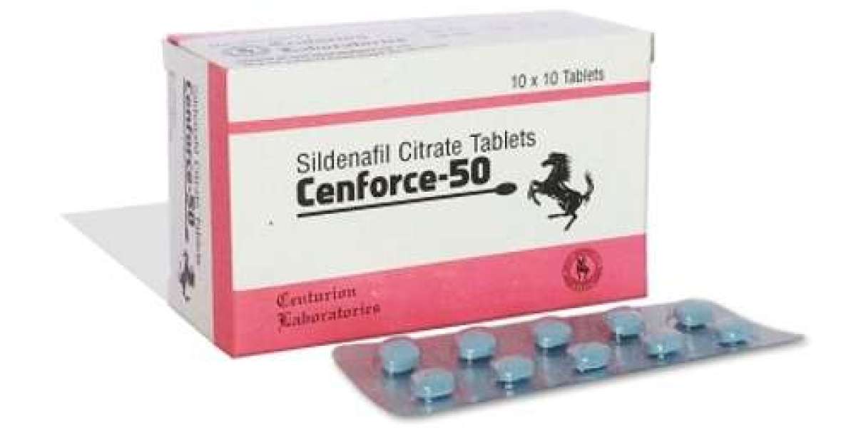 Cenforce 50 (Tadalafil Tablet) Helps Men For ED