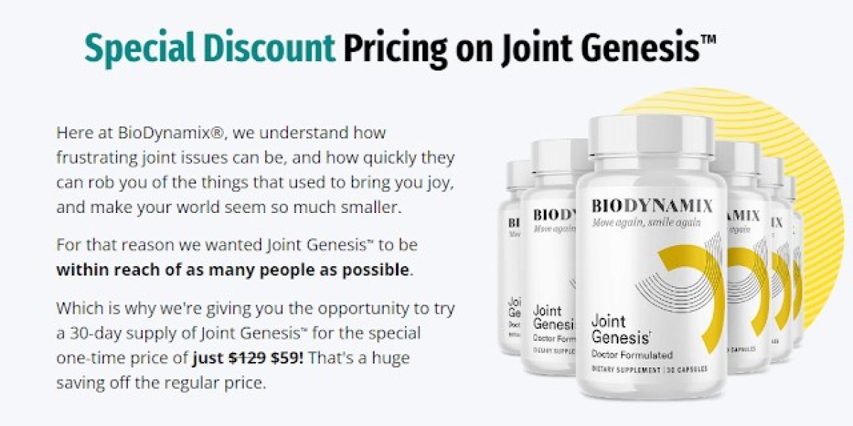 Joint Genesis By Biodynamix (AU) - Natural Way To Get Rid Of Joint Pain