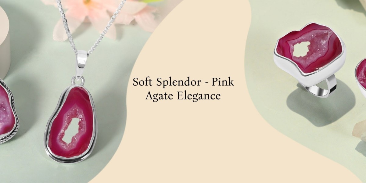 Pink Agate Elegance: Unveiling the Soft Splendor of Romance