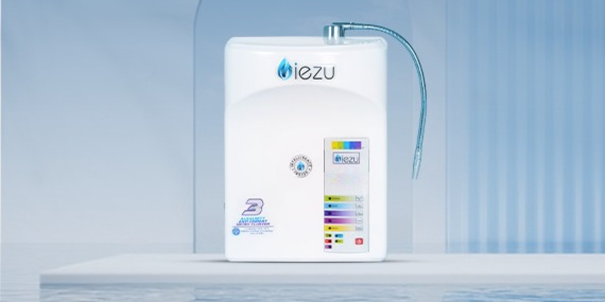 Discover the Power of Alkaline Water with the Miezu Gold Series water Ionizer.