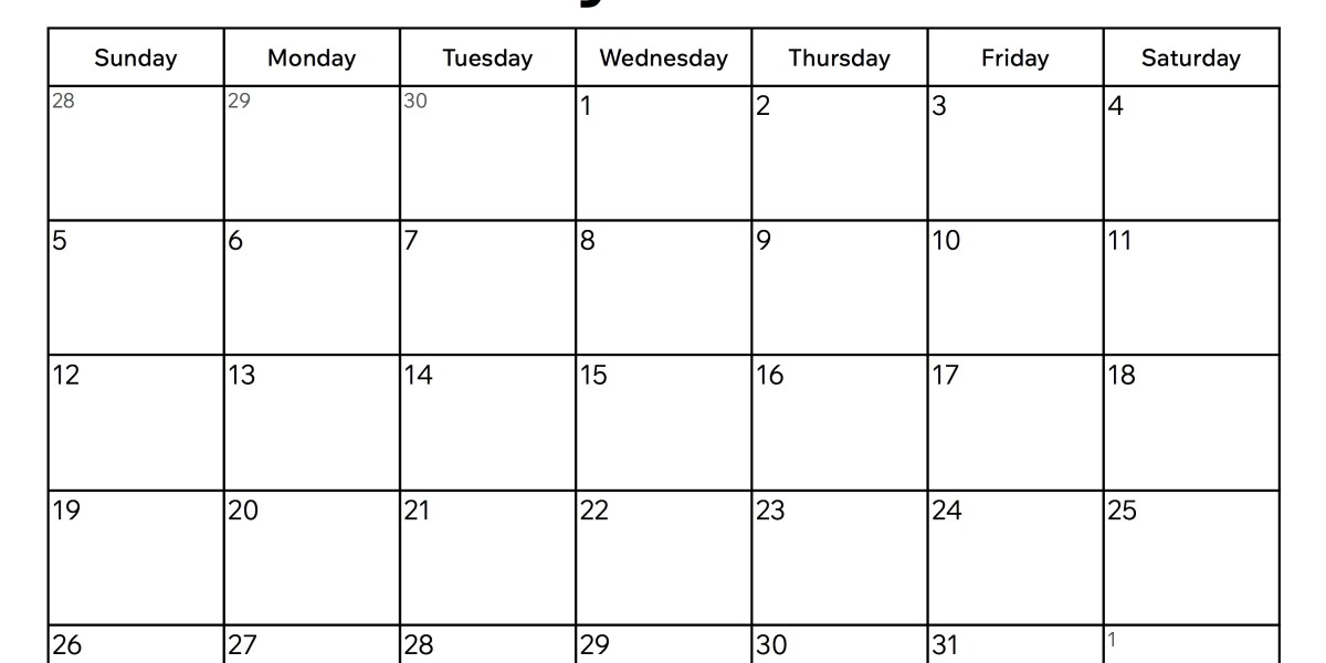 Get Organized with Get Free Printable Calendar's May 2024 Calendar
