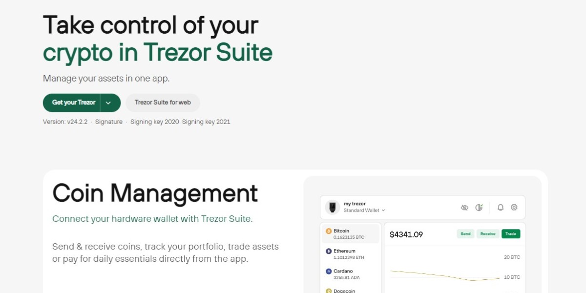 Embracing the Future of Crypto Security with Trezor Suite App