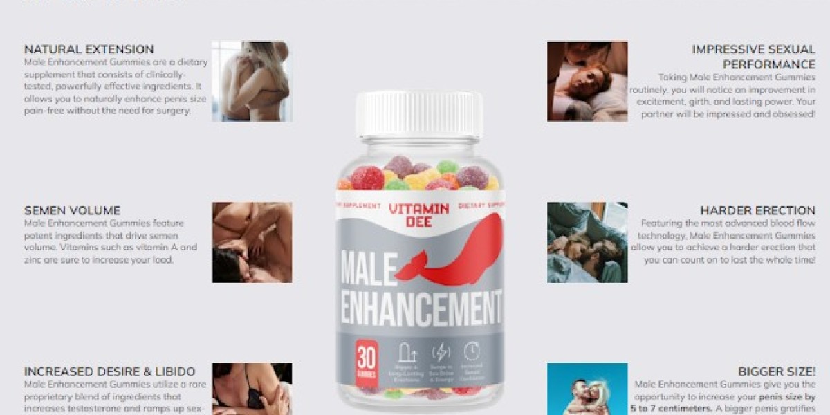 GummyGain: ויטמין Dee Male Enhancement Gummies [IL] לחיזוק מרץ