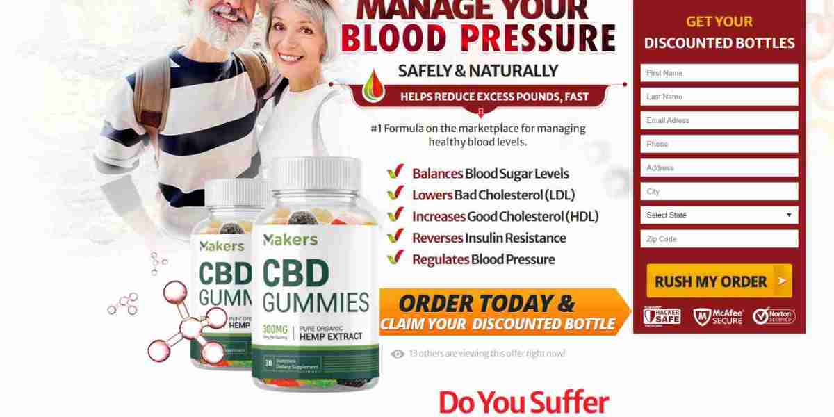 Makers CBD Blood Pressure Gummies Reviews, Price For Sale & Buy In USA (United States)