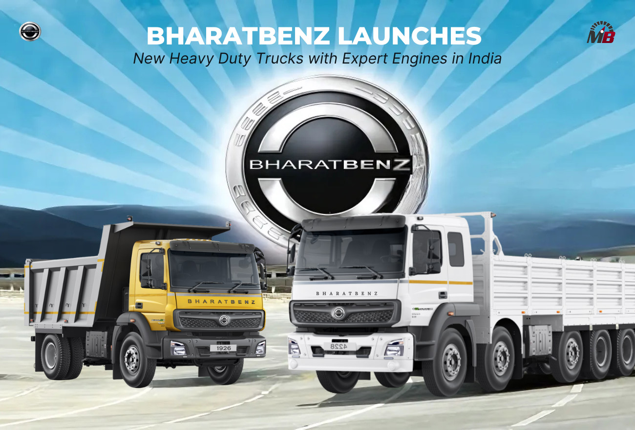 BharatBenz launches new heavy-duty trucks with expert engines in India