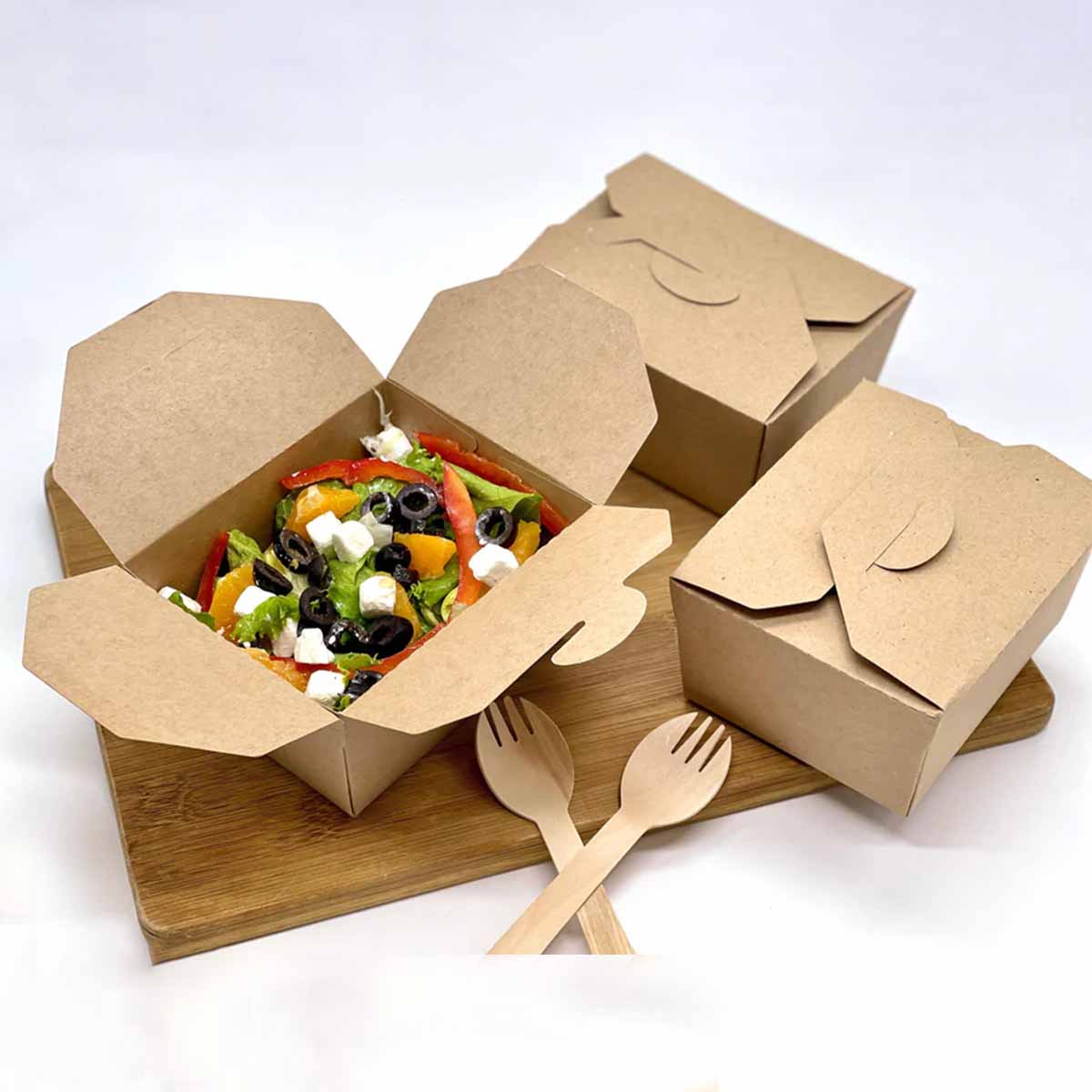 Buy Kraft Food Boxes , Wholesale Packaging