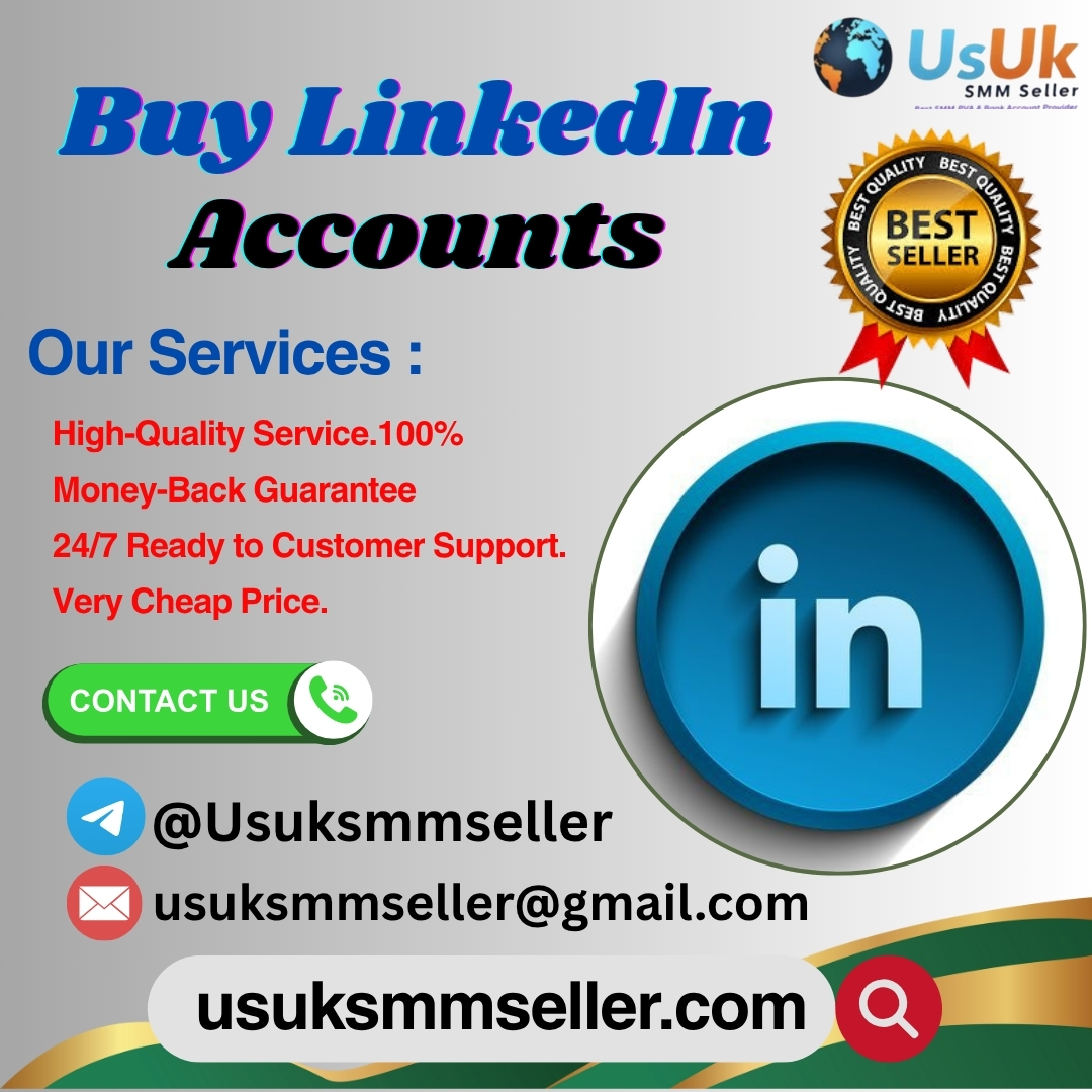 Buy LinkedIn accounts - US UK SMM Seller